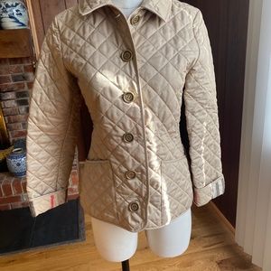 Burberry quilted jacket
